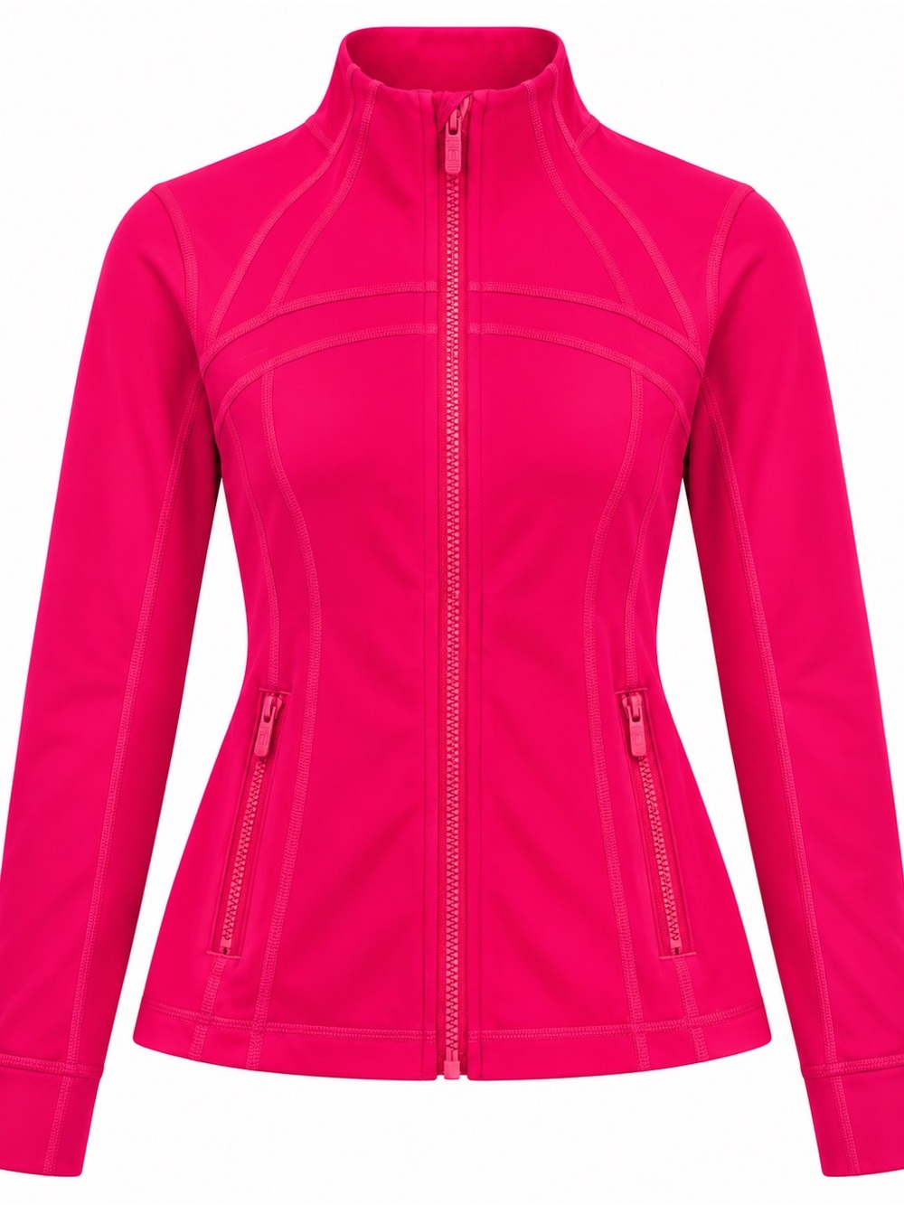 lululemon athletica Hot Red Zip-Up Utility Jacket